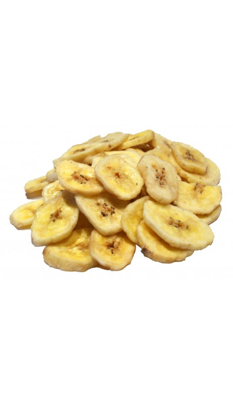 Bananenchips mit Honig und Zucker
