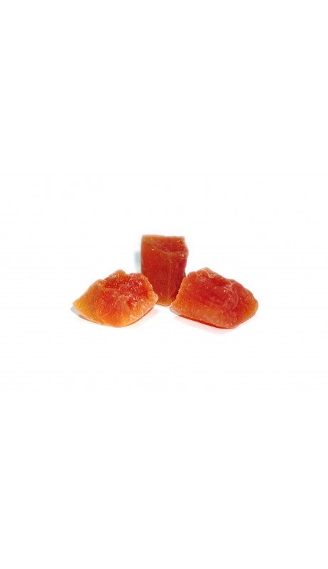 Papaya Chunks, große getrocknete Stücke, gezuckert, ungeschwefelt