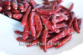 Chillies ganz, kräftig rot, 4-7cm