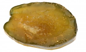 Zitronat (Zitronade/ Succade), halbe Schale